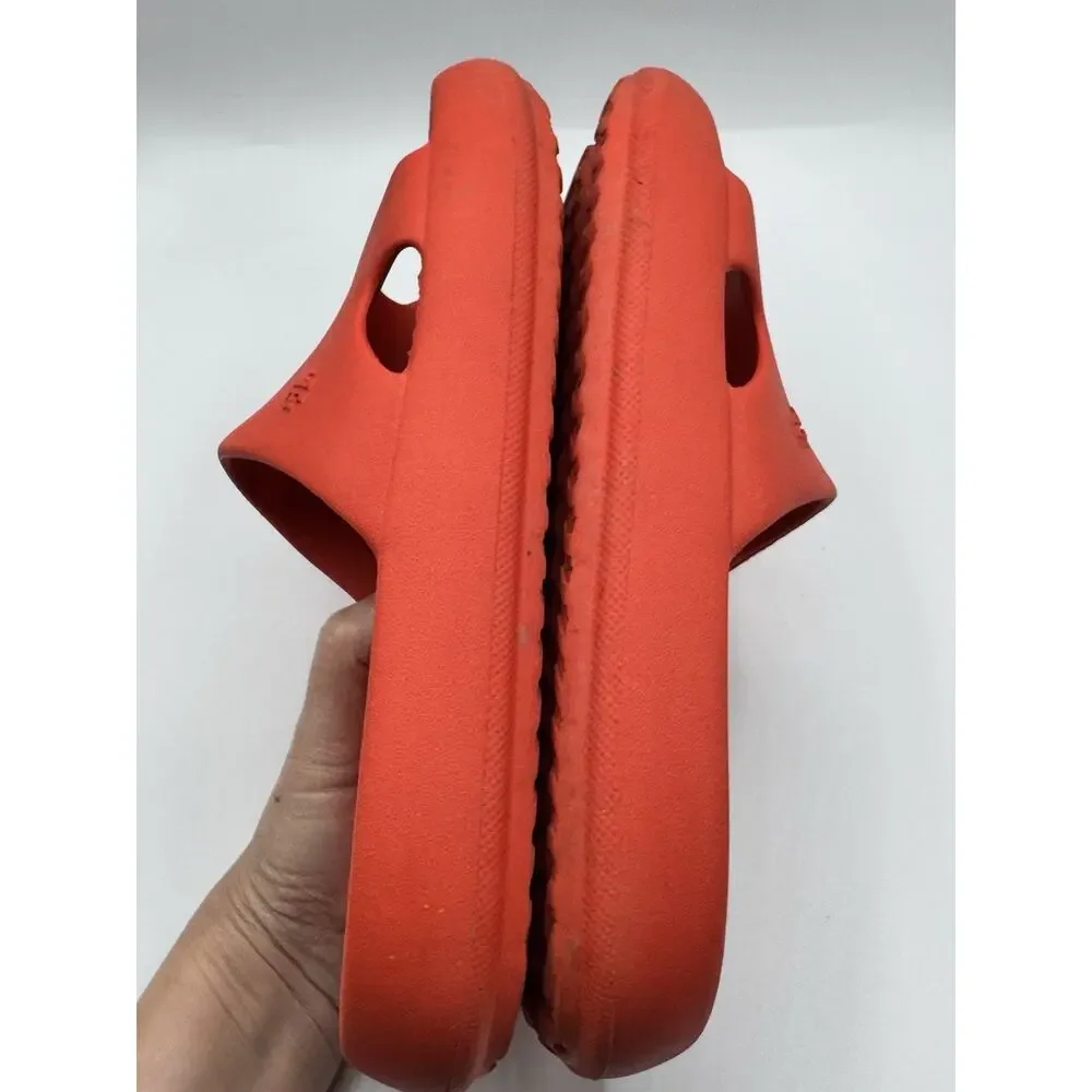 Tory Burch Shower Slide Eva Sandals in Red Poppy Size 9